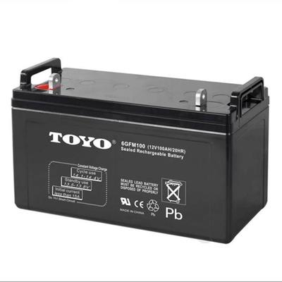 TOYO东洋蓄电池6GFM100 12V100AH 机房储能的新标杆